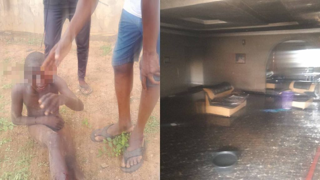 Teenage And His Gang Sets House Ablaze After Stealing