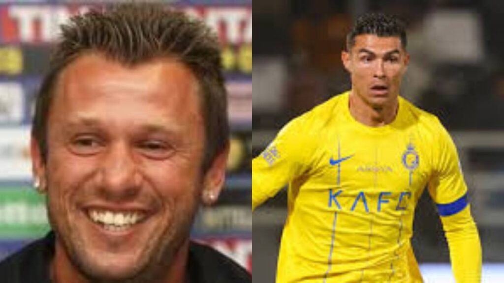 Cassano and Ronaldo 
