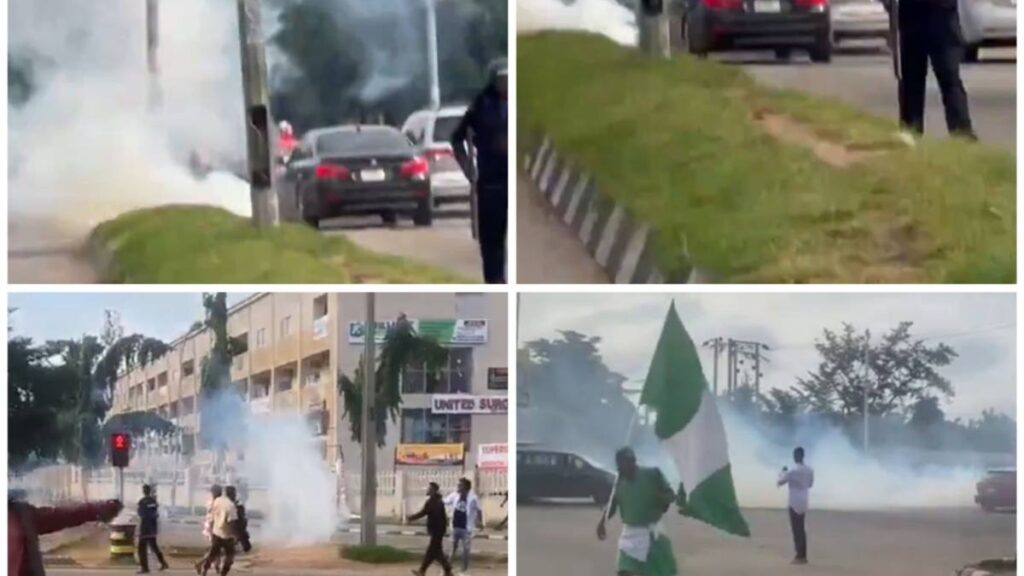 Teargas Fired at Protesters in Abuja as Tensions Rise