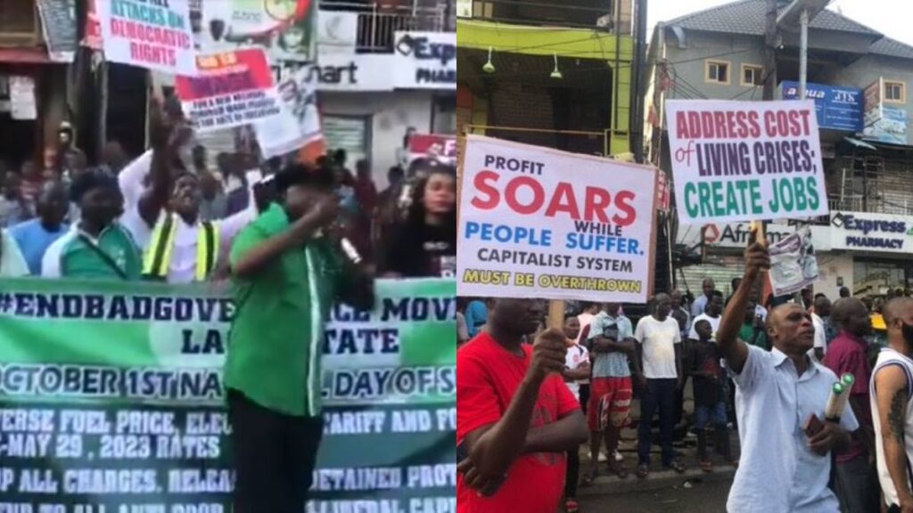 Nigerians, Led by Sowore, Protest Against Poor Governance Nationwide 