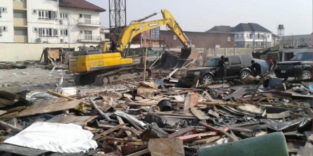 FCTA Tears Down Over 50 Illegal Duplexes, Bungalows in Lugbe