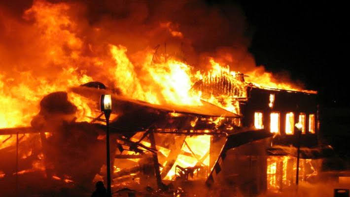 Man Sets Self, Family Home Ablaze