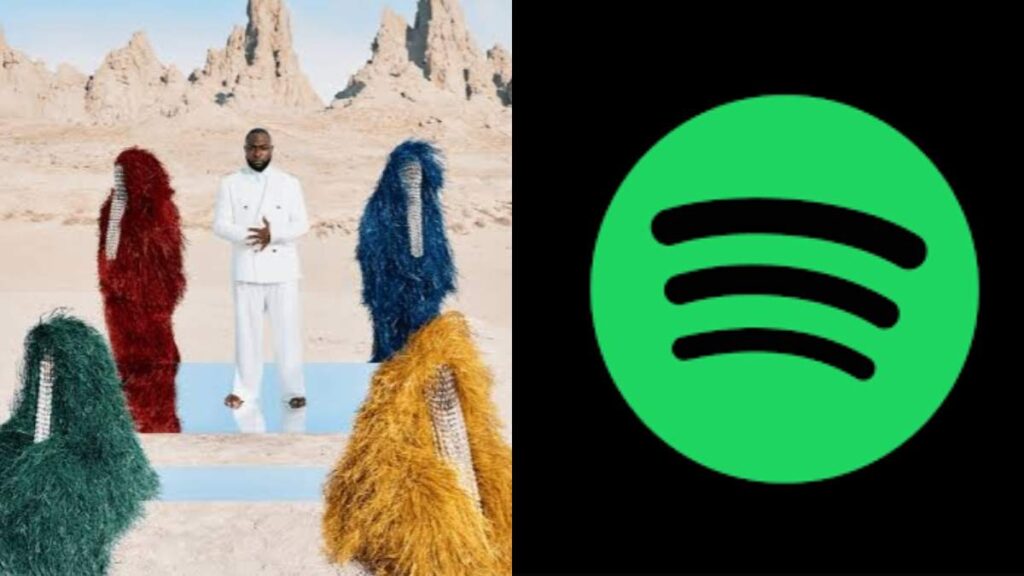 Spotify album chart