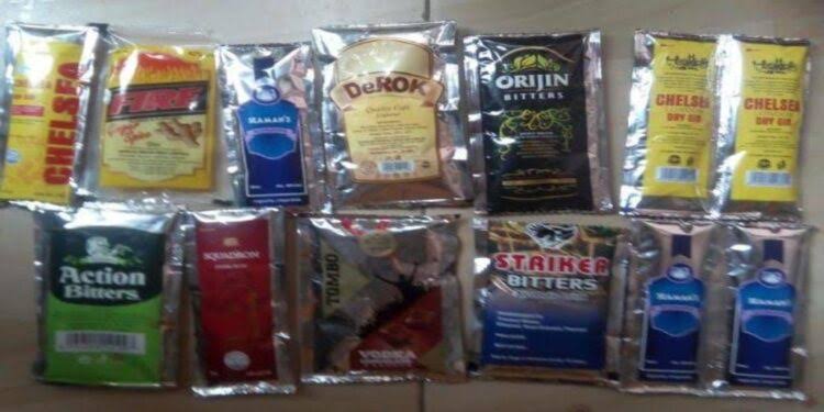 sachet alcoholic